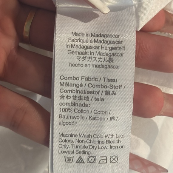 J Crew Kids' short-sleeve stretch poplin button-down Size 8 White‎ - Picture 7 of 9